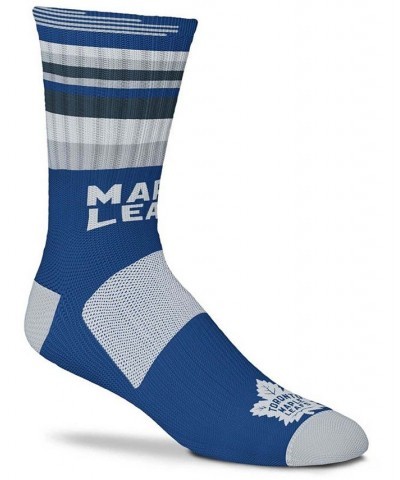 Men's and Women's Toronto Blue Maple Leafs Rave Crew Socks $11.50 Socks