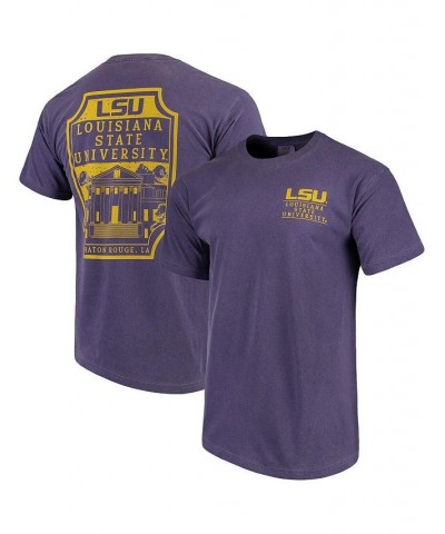Men's Purple LSU Tigers Comfort Colors Campus Icon T-shirt $18.48 T-Shirts
