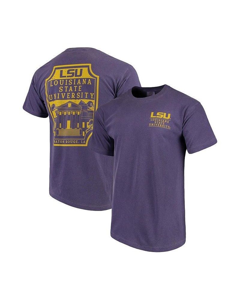 Men's Purple LSU Tigers Comfort Colors Campus Icon T-shirt $18.48 T-Shirts