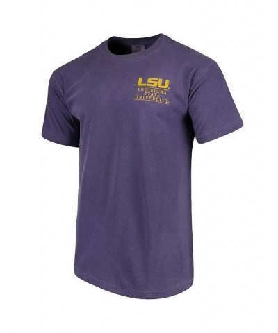 Men's Purple LSU Tigers Comfort Colors Campus Icon T-shirt $18.48 T-Shirts