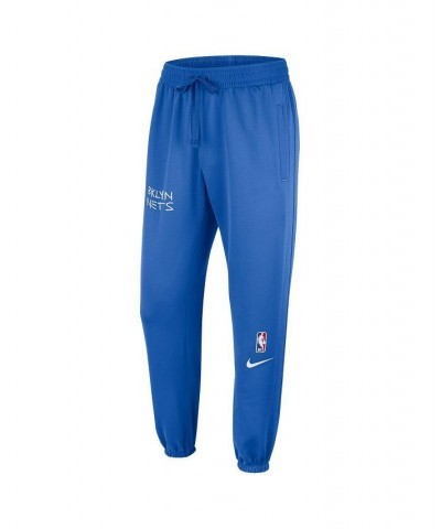 Men's Royal Brooklyn Nets 2022/23 City Edition Showtime ThermaFlex Sweatpants $46.80 Pants