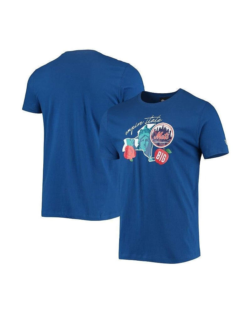 Men's Royal New York Mets City Cluster T-shirt $21.12 T-Shirts