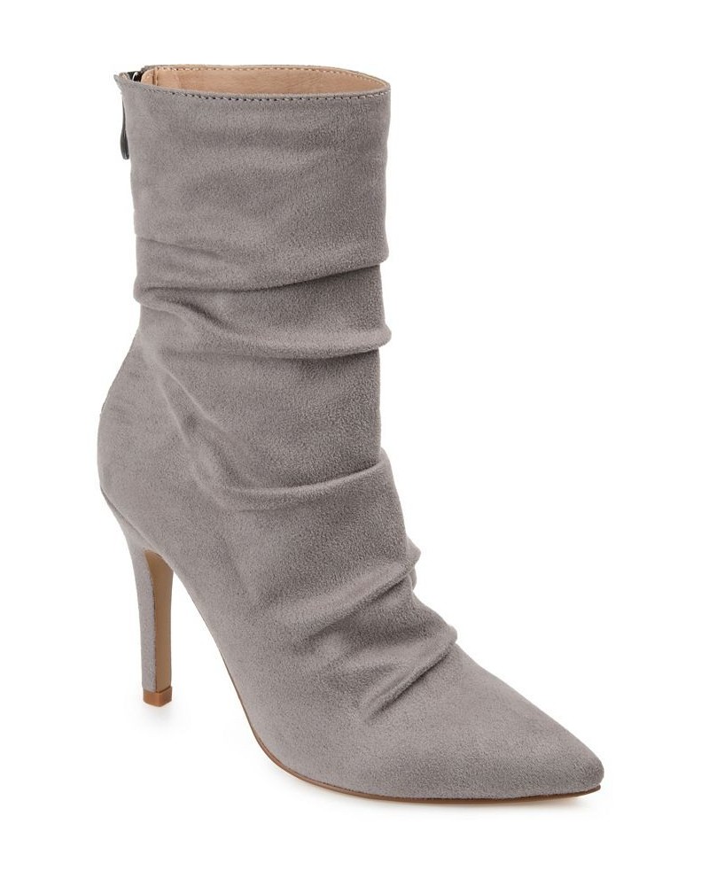 Women's Markie Stiletto Booties Gray $45.10 Shoes