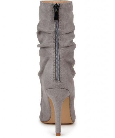 Women's Markie Stiletto Booties Gray $45.10 Shoes