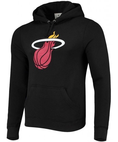 Men's Jimmy Butler Black Miami Heat Team Playmaker Name Number Pullover Hoodie $29.70 Sweatshirt