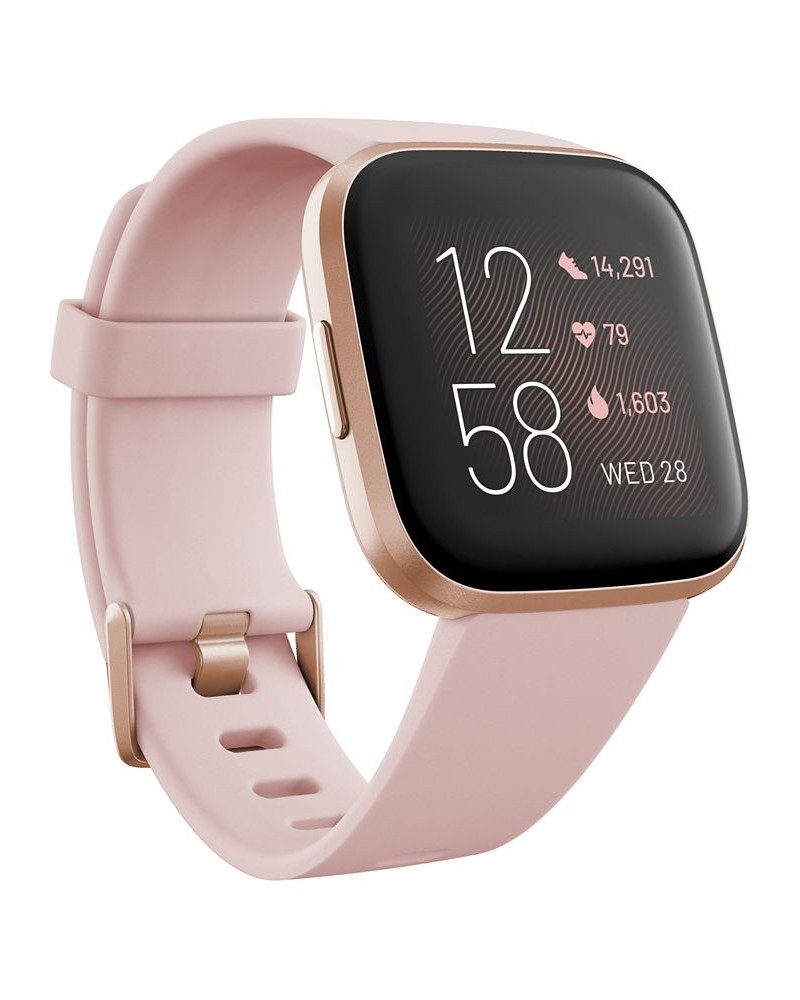 Versa 2 Rose Elastomer Strap Touchscreen Smart Watch 39mm $62.38 Accessories