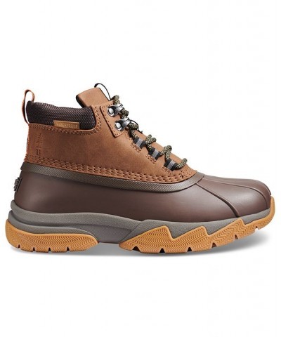 Women's Field Lace-Up Duck Boot Brown $28.77 Shoes