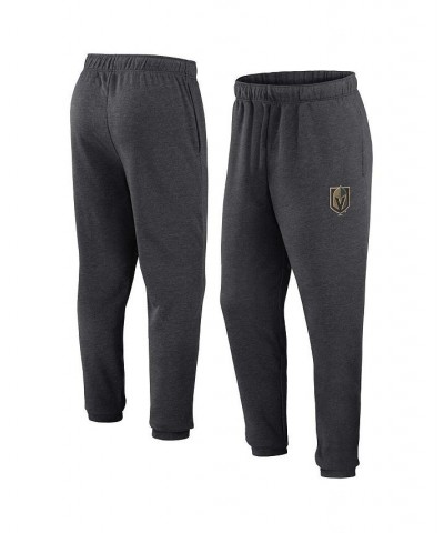 Men's Branded Heather Charcoal Vegas Golden Knights Form Tracking Sweatpants $29.69 Pants