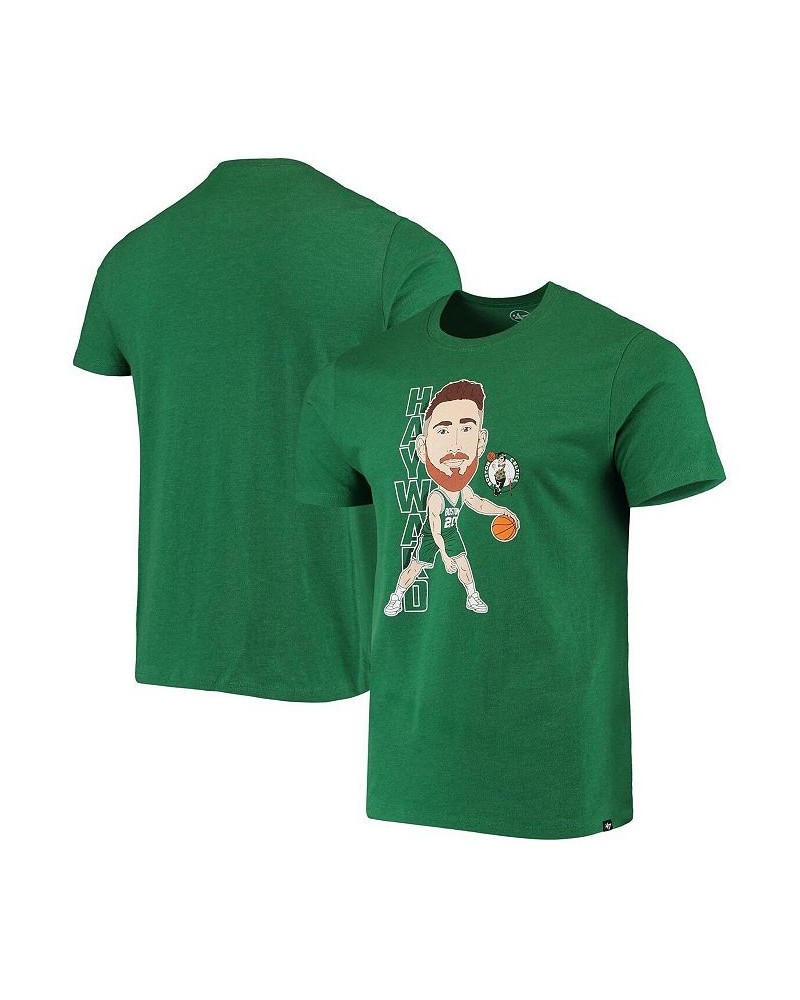 Men's '47 Gordon Hayward Heathered Kelly Green Boston Celtics Bobblehead T-shirt $24.77 T-Shirts