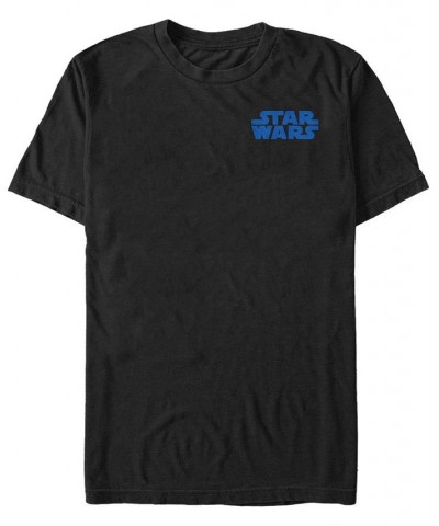Star Wars Men's Stacked Logo Basic Short Sleeve T-Shirt Black $19.24 T-Shirts