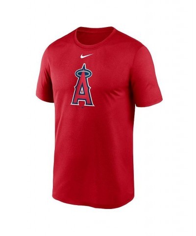 Men's Red Los Angeles Angels New Legend Logo T-shirt $28.49 T-Shirts