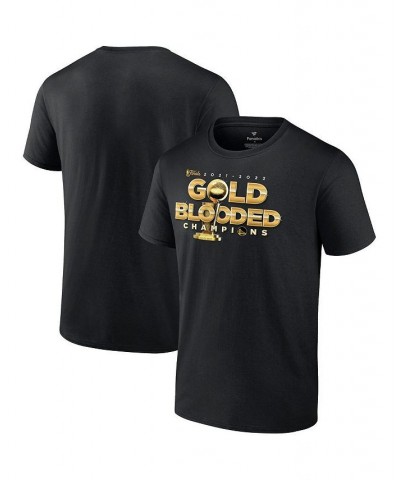 Men's Branded Black Golden State Warriors 2022 NBA Finals Champions Gold Blooded Big and Tall T-shirt $19.68 T-Shirts