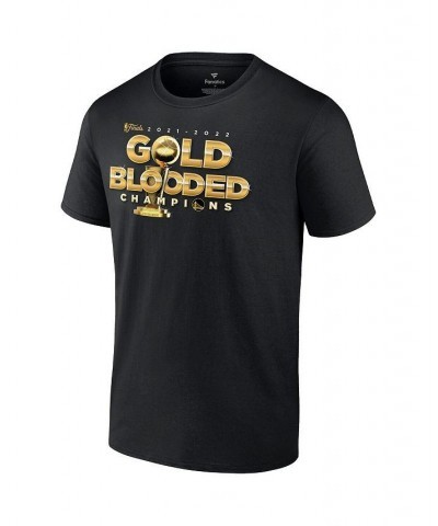 Men's Branded Black Golden State Warriors 2022 NBA Finals Champions Gold Blooded Big and Tall T-shirt $19.68 T-Shirts