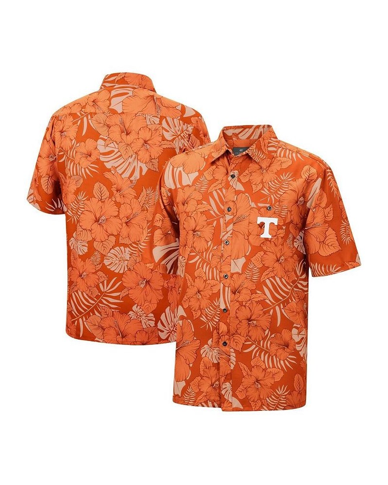 Men's Tennessee Orange Tennessee Volunteers The Dude Camp Button-Up Shirt $43.99 Shirts