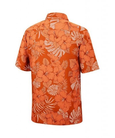 Men's Tennessee Orange Tennessee Volunteers The Dude Camp Button-Up Shirt $43.99 Shirts