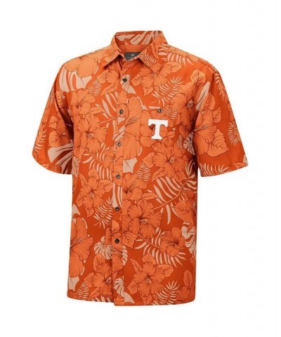 Men's Tennessee Orange Tennessee Volunteers The Dude Camp Button-Up Shirt $43.99 Shirts