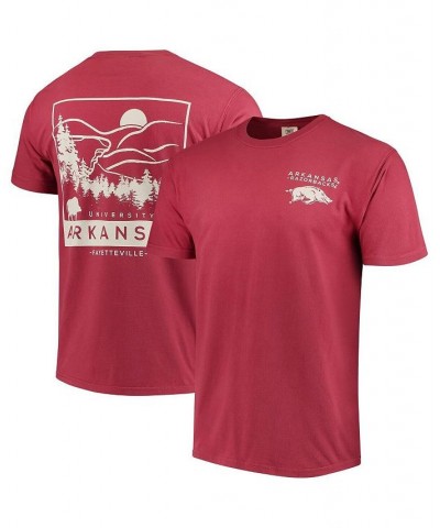 Men's Cardinal Arkansas Razorbacks Comfort Colors Local T-shirt $20.16 T-Shirts