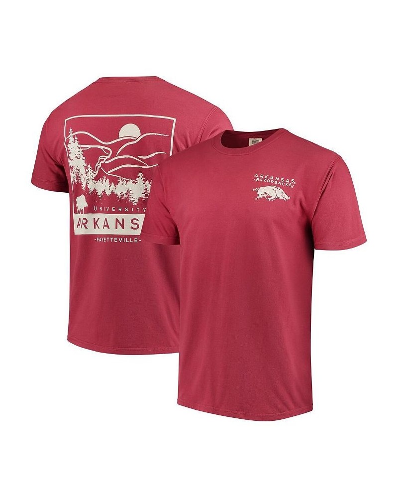 Men's Cardinal Arkansas Razorbacks Comfort Colors Local T-shirt $20.16 T-Shirts