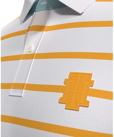 Men's Classic Fit Striped Short-Sleeve Ivy Polo Shirt PD06 $25.33 Polo Shirts