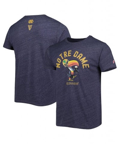 Men's Navy Notre Dame Fighting Irish Guinness Victory Falls Tri-Blend T-shirt $27.99 T-Shirts