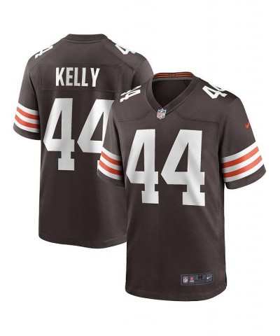 Men's Leroy Kelly Brown Cleveland Browns Game Retired Player Jersey $67.20 Jersey