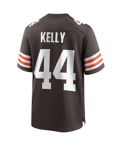 Men's Leroy Kelly Brown Cleveland Browns Game Retired Player Jersey $67.20 Jersey