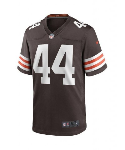 Men's Leroy Kelly Brown Cleveland Browns Game Retired Player Jersey $67.20 Jersey