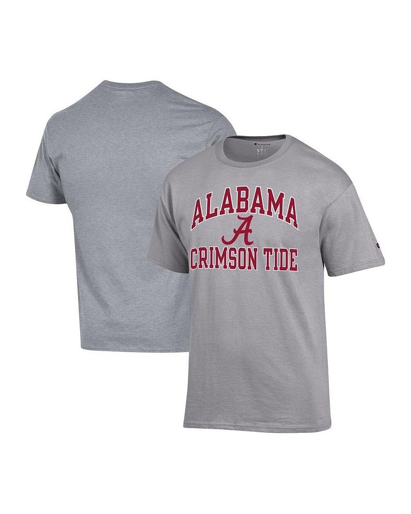 Men's Heather Gray Alabama Crimson Tide High Motor T-shirt $20.51 T-Shirts