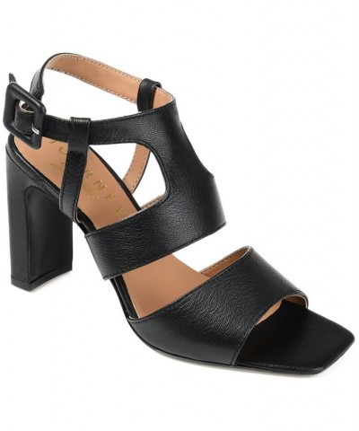Women's Beckie Sandals Black $44.40 Shoes