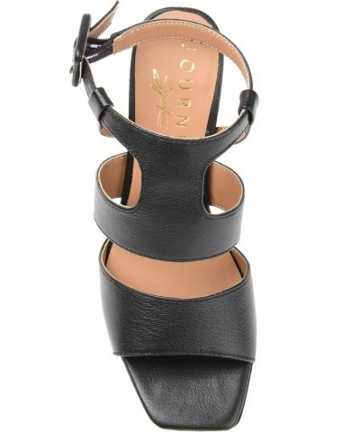 Women's Beckie Sandals Black $44.40 Shoes