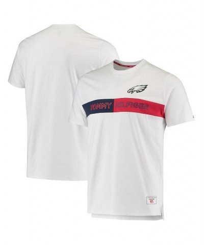 Men's White Philadelphia Eagles Core T-shirt $19.74 T-Shirts