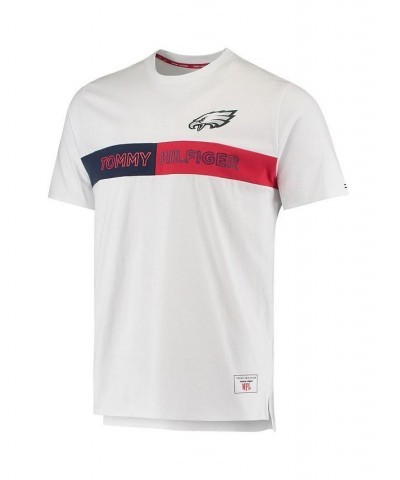 Men's White Philadelphia Eagles Core T-shirt $19.74 T-Shirts