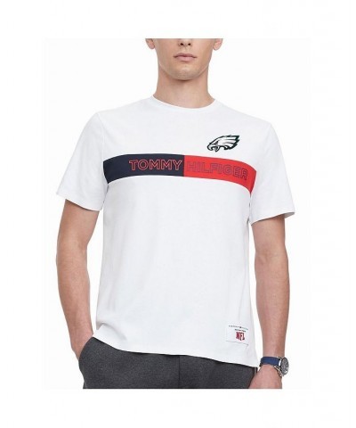 Men's White Philadelphia Eagles Core T-shirt $19.74 T-Shirts