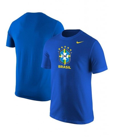Men's Royal Brazil National Team Core T-shirt $19.60 T-Shirts