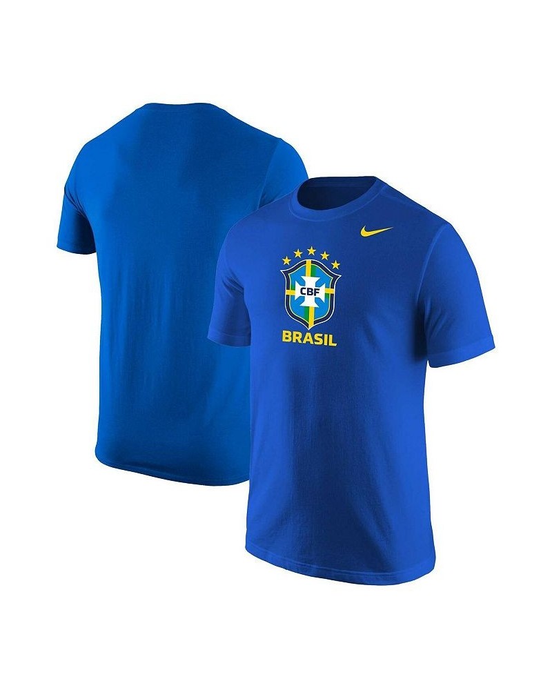 Men's Royal Brazil National Team Core T-shirt $19.60 T-Shirts