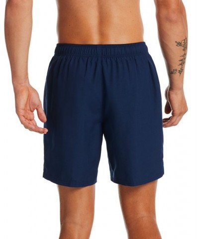 Men's Essential Lap Swoosh Logo 7" Swim Shorts PD04 $27.60 Swimsuits