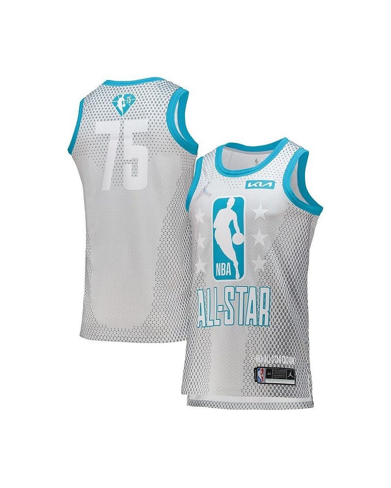 Men's White 2022 NBA All-Star Game 75th Anniversary Swingman Jersey $48.00 Jersey