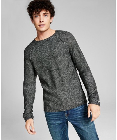 Men's Raglan Crewneck Sweater Green $16.35 Sweaters
