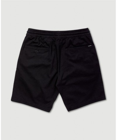 Men's Frickin Chino Elastic Waist Shorts Black $25.80 Shorts