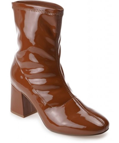 Women's Reice Pull-on Booties PD02 $44.20 Shoes