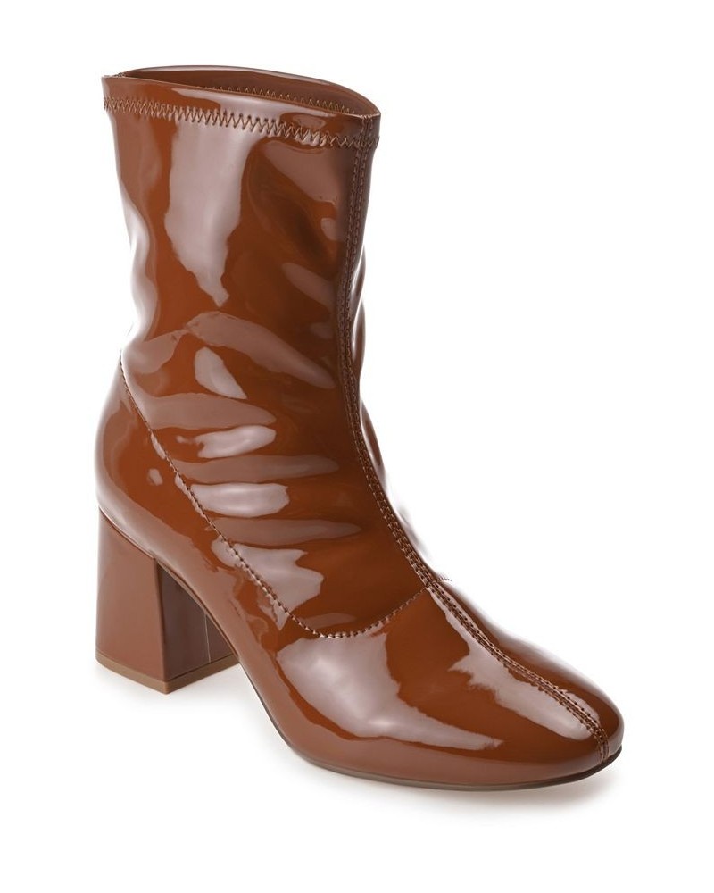 Women's Reice Pull-on Booties PD02 $44.20 Shoes