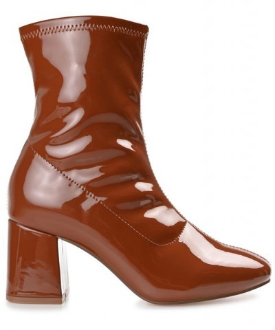 Women's Reice Pull-on Booties PD02 $44.20 Shoes