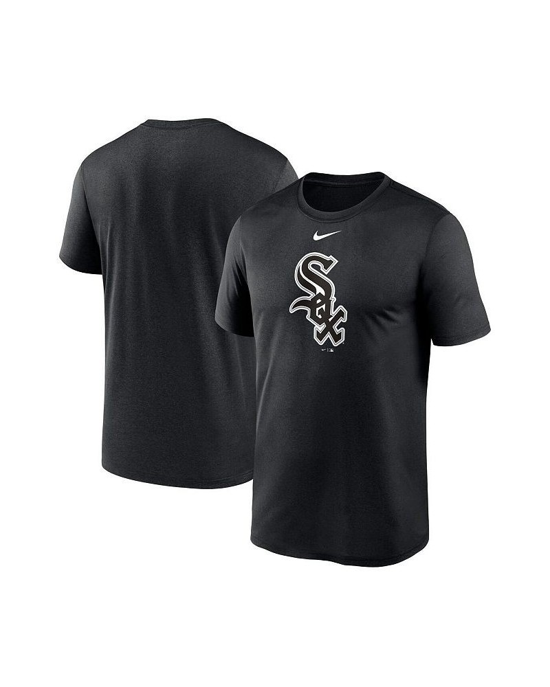 Men's Black Chicago White Sox Big and Tall Logo Legend Performance T-shirt $26.49 T-Shirts