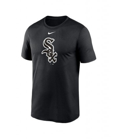 Men's Black Chicago White Sox Big and Tall Logo Legend Performance T-shirt $26.49 T-Shirts