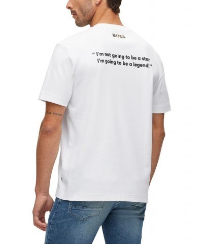 BOSS Men's Interlock-Cotton T-shirt White $27.00 T-Shirts