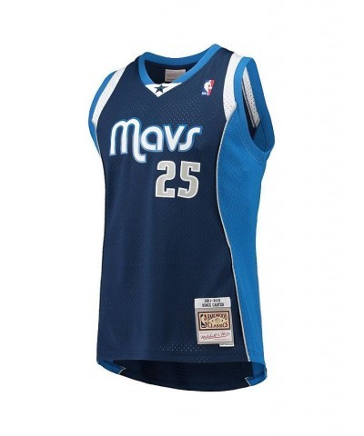 Men's Vince Carter Navy Dallas Mavericks 2011-12 Hardwood Classics Swingman Jersey $41.07 Jersey