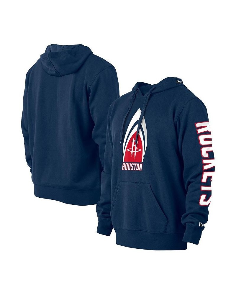 Men's Navy Houston Rockets 2022/23 City Edition Pullover Hoodie $32.63 Sweatshirt