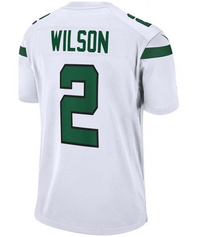 Men's Zach Wilson White New York Jets 2021 NFL Draft First Round Pick Game Jersey White $48.15 Jersey