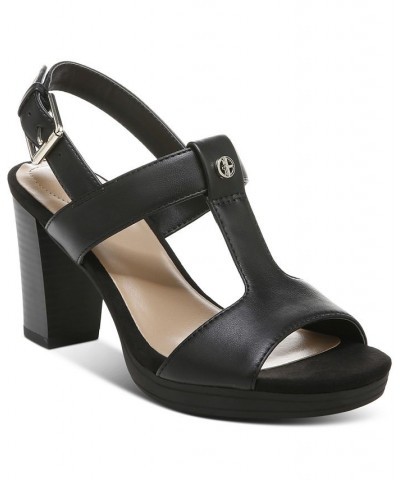 Paulette Dress Sandals Black $43.86 Shoes