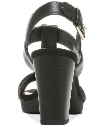 Paulette Dress Sandals Black $43.86 Shoes